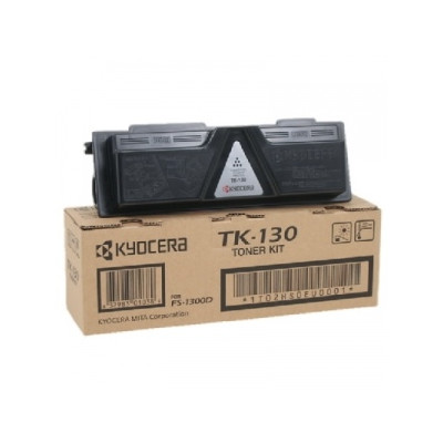 Kyocera TK-130 (1T02HS0EU) Lazerinė kasetė, Juoda-Originalios kasetės Kyocera-Originalios