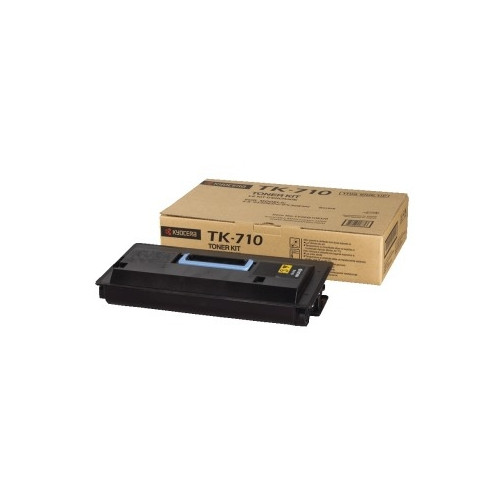 Kyocera TK-710 (1T02G10EU0), juoda kasetė-Originalios kasetės Kyocera-Originalios spausdintuvų