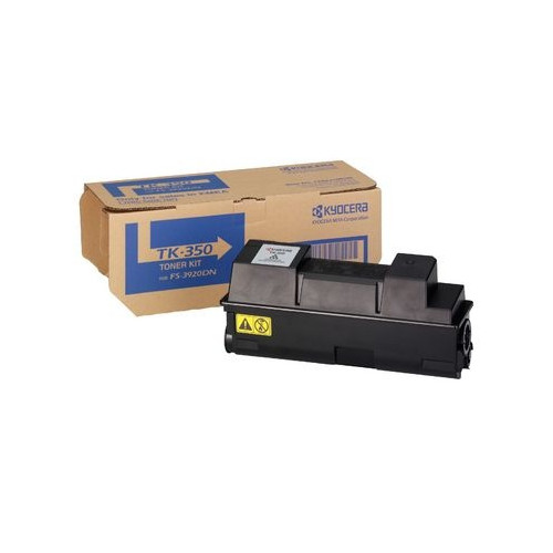 Kyocera TK-350 (1T02LX0NL0), juoda kasetė-Originalios kasetės Kyocera-Originalios spausdintuvų