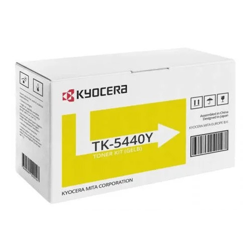 Kyocera TK-5440Y (1T0C0AANL0) Lazerinė kasetė, Geltona-Originalios kasetės Kyocera-Originalios