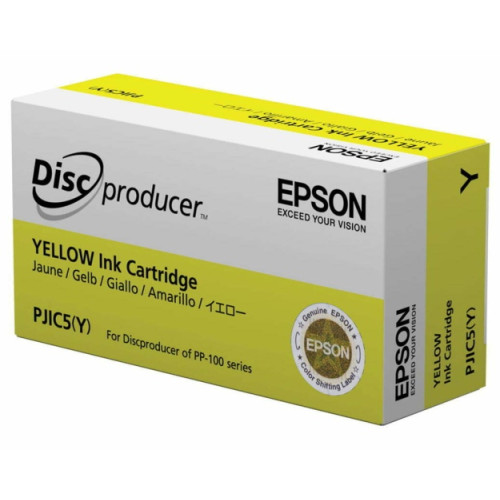 Epson PJIC5 S020451 Geltona 31,5ml C13S020451 kasetė-Originalios kasetės Epson-Originalios