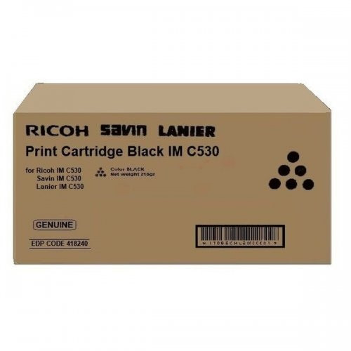 Ricoh IMC530 (418240), Juoda kasetė-Originalios kasetės Ricoh-Originalios spausdintuvų kasetės