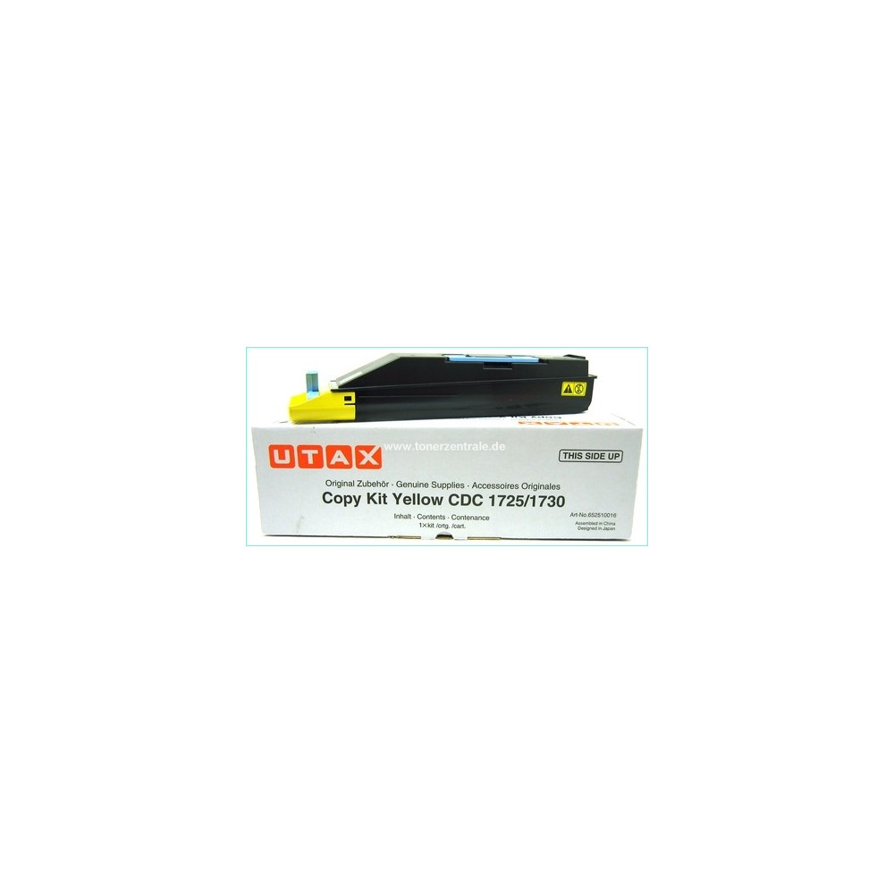 Triumph Adler Copy Kit DDC 2725 / Utax CDC 1725 (652510116/ 652510016), geltona
