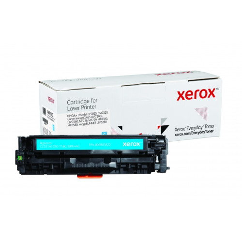 Xerox for HP No.304A CC531A žydra kasetė lazeriniams spausdintuvams, 2800, psl.-Originalios