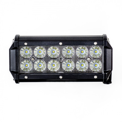 LED Žibintas LIGHT BAR - Double Row - Bottom Bracket, 36W ilgis 165mm-LED papildomi