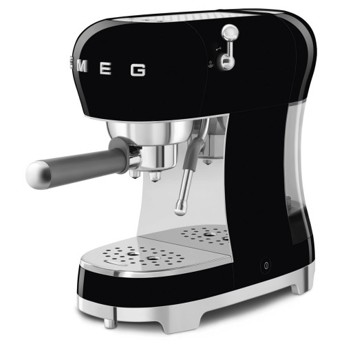 Kavos virimo aparatas SMEG Espresso ECF02BLEU, juodas-Kavos aparatai-Kavos aparatai ir priedai