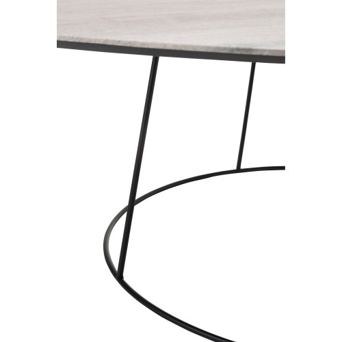 Šoninis ovalus staliukas "Oval" L-Stalai, kavos staliukai-Valgomojo baldai