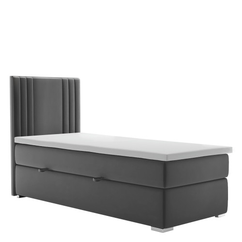 Kontinentinė lova 90x200 MORANO-Miegamojo baldai-Baldai