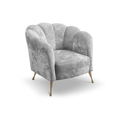 Fotelis ADRIA eureka 2132 (auksinės kojos)-Foteliai-Svetainės baldai