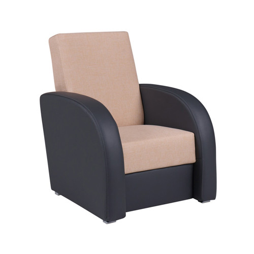 Fotelis KWADRAT 2 soft 20 + lux 24-Foteliai-Svetainės baldai