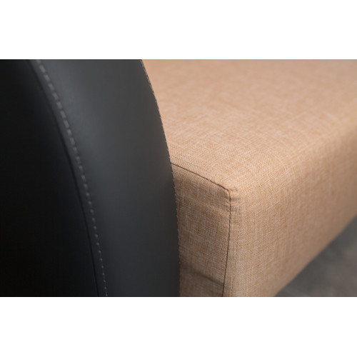 Fotelis KWADRAT 2 soft 20 + lux 24-Foteliai-Svetainės baldai
