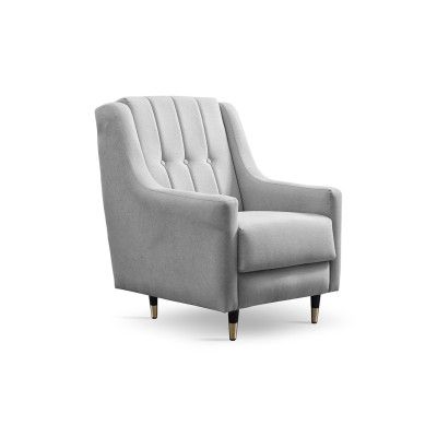 Fotelis PLATON caldo 16 (juodos kojos)-Foteliai-Svetainės baldai