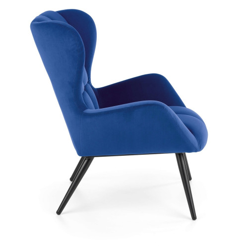 Fotelis TYRION (mėlynas)-Foteliai-Svetainės baldai