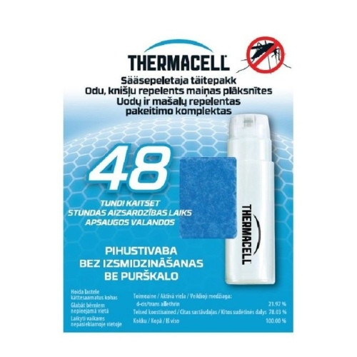 Repelento užpildymo paketas ThermaCell R-4 48 val.-Pirmosios pagalbos reikmenys-Darbo saugos