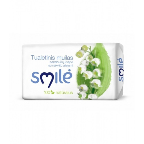 Muilas Smile, tualetinis, pakalnučių kvapo, 90g-Muilas, skystas muilas-Rankų priežiūros