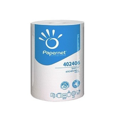 Ruloninis rankšluostinis popierius Papernet Special, 2 sl., 60m, celiuliozė, baltas