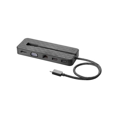 HP USB-C Mini Wired USB 3.2 Gen 1 (3.1 Gen 1) Type-C Black-Kiti priedai-Kompiuterių priedai