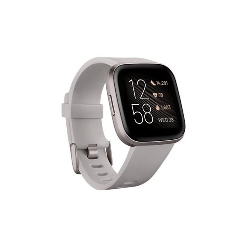 Išmanusis laikrodis Fitbit Versa 2 pilkas (FB507GYSR)-Išmanieji laikrodžiai ir