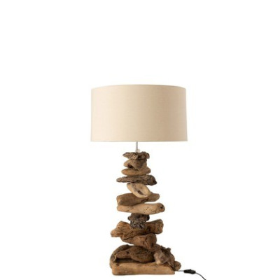 Lempa su medžio detalėmis "Driftwood"-Šviestuvai-Šviestuvai, lemputės, ilgikliai