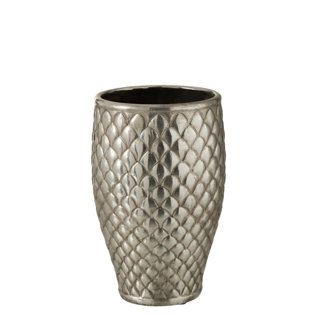 Vaza sidarinė "Checkered"-Vazos, vazonai-Interjero detalės