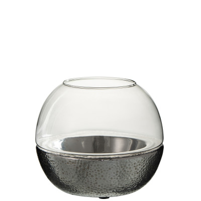 Vaza apvali stiklinė "Ficke"-Vazos, vazonai-Interjero detalės