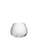 Vaza skaidriu stiklu "Orio"-Vazos, vazonai-Interjero detalės