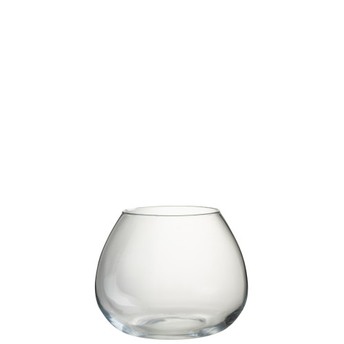 Vaza skaidriu stiklu "Orio"-Vazos, vazonai-Interjero detalės