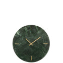 Laikrodis marmurinis žalias "Virdin"-Laikrodžiai-Interjero detalės