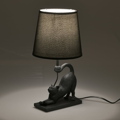 Šviestuvas stalo "Black cat"-Šviestuvai-Šviestuvai, lemputės, ilgikliai