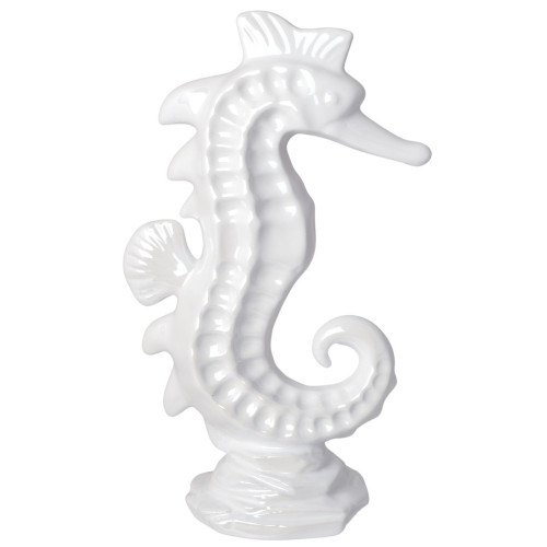 Statulėlė "Seahorse white"-Namų dekoracijos-Interjero detalės