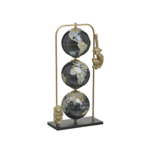 Dekoracja "Globe with monkey"-Namų dekoracijos-Interjero detalės