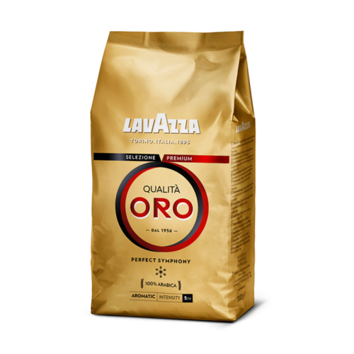 Kavos pupelės Lavazza Qualita Oro, 1kg-Kavos pupelės-Kava, kakava