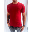 Raudoni marškinėliai Malid-Vienspalviai marškinėliai-Marškinėliai