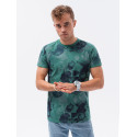 Žali vyriški marškinėliai Komel-Vienspalviai marškinėliai-Marškinėliai