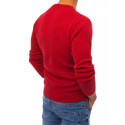 Vyriškas tamsiai raudonas megztinis Zarol-Naujienos-APRANGA, AKSESUARAI