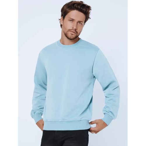 Vyriškas šviesiai mėlynas džemperis Dobar-Džemperiai be gobtuvo-Vyriški džemperiai| Džemperiai