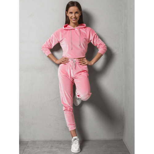 Šviesiai rožinis moteriškas sportinis komplektas Gabi-Moteriški komplektai-Moterims