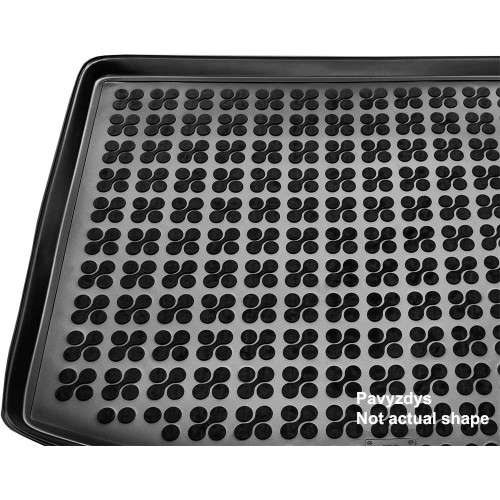 Guminis bagažinės kilimėlis Citroen C4 Grand Picasso 7s. 2013-... /230143-Citroen-Bagažinės