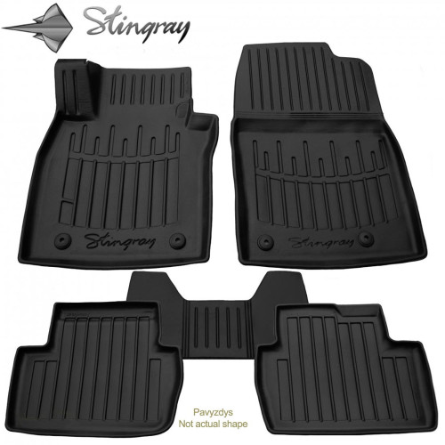 Kilimėliai 3D SEAT MII 2012+, 5 vnt. black /5024175-Seat-Pagal automobilį
