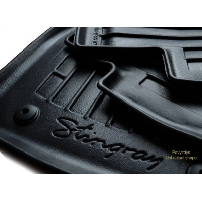 Kilimėliai 3D SEAT MII 2012+, 5 vnt. black /5024175-Seat-Pagal automobilį