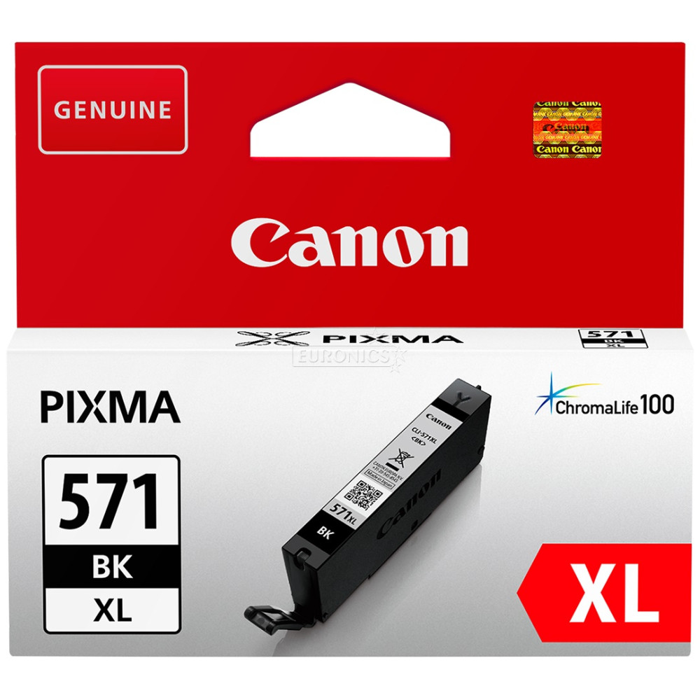 Kasetė Canon CLI-571XL (0331C001) BK OEM-Rašalinės kasetės-Spausdintuvų kasetės