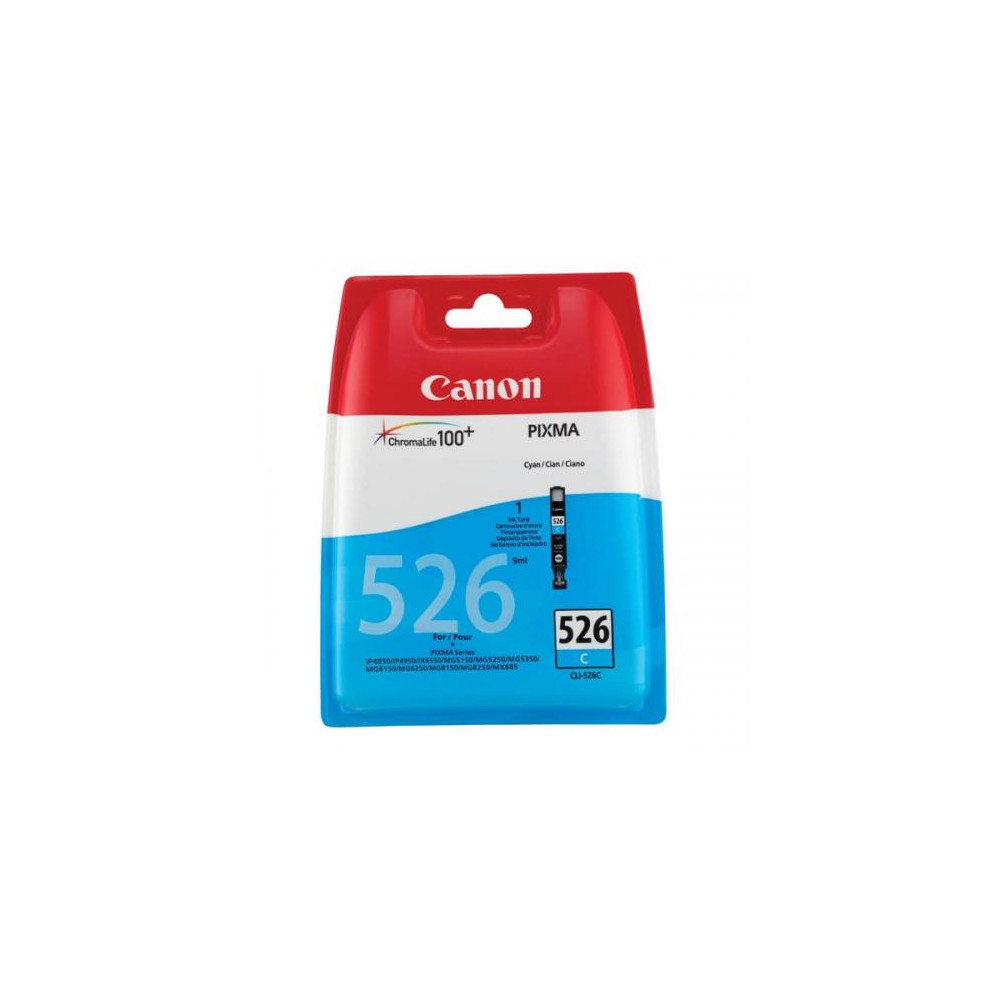 Kasetė Canon CLI-526C CY 500 psl OEM-Rašalinės kasetės-Spausdintuvų kasetės