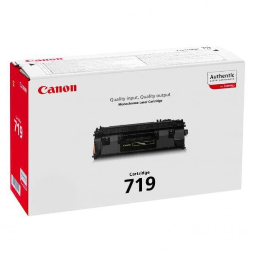 Kasetė Canon 719H (3480B002) BK 6400psl OEM-Lazerinės kasetės-Spausdintuvų kasetės