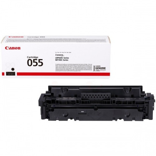 Kasetė Canon 055 (3016C002) BK 2.300psl OEM-Lazerinės kasetės-Spausdintuvų kasetės