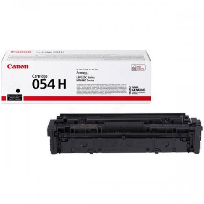 Kasetė Canon 054H (3028C002) BK 3.100psl OEM-Lazerinės kasetės-Spausdintuvų kasetės