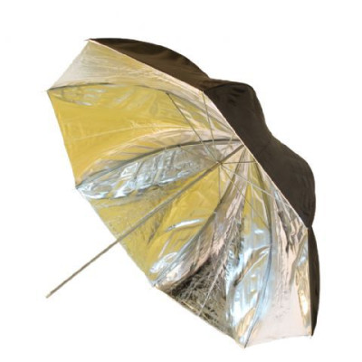 Falcon Eyes Umbrella UR-48SB1 Silver/Black 122 cm-Šviesdėžės, softbox ir skėčiai-Fotostudijos