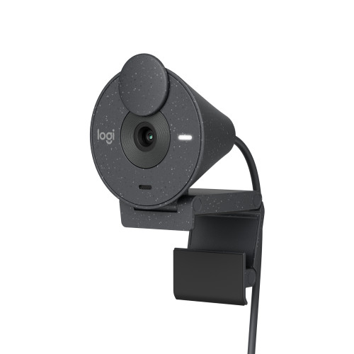 Internetinė kamera LOGITECH Brio 300 Full HD webcam - GRAPHITE - USB-Internetinės