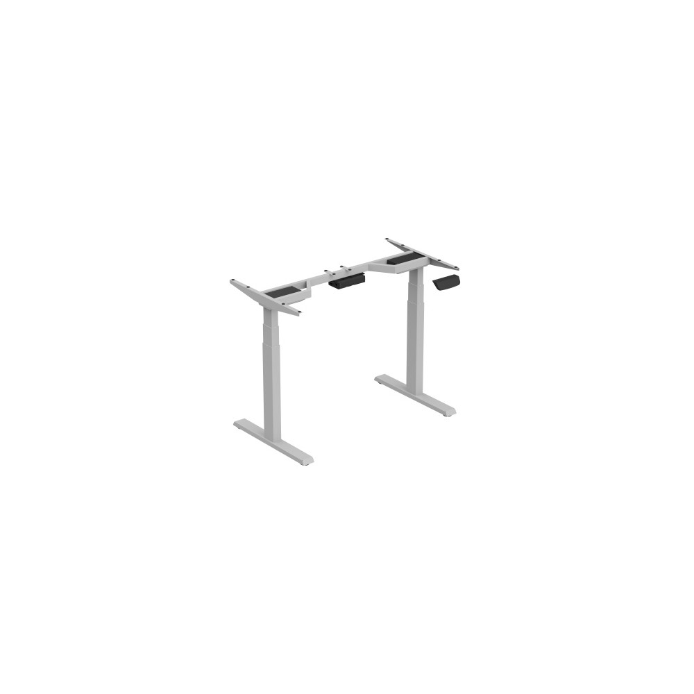 Reguliuojamo aukščio stalo rėmas Up Up Thor, Pilkas-Stalai-Biuro baldai
