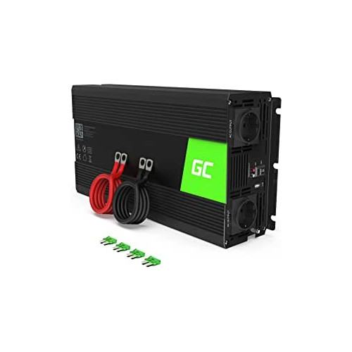Ecost prekė po grąžinimo Green Cell® 1500 W / 3000 W 12 V iki 230 V grynos sinuso voltos
