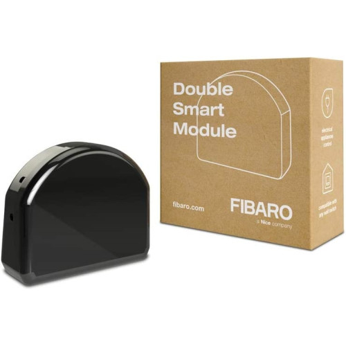 Ecost prekė po grąžinimo Fibaro Double Smart Module/Z Wave Plus relės jungiklio belaidis